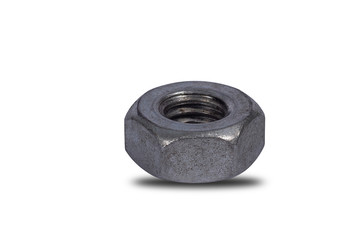 ฺิBolts and nuts isolated on white background