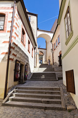 Fototapeta na wymiar Cesky Krumlov town (UNESCO), South Bohemia, Czech republic, Europe