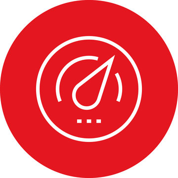 recommend clip art: Dashboard Dial Gauge Outline Icon