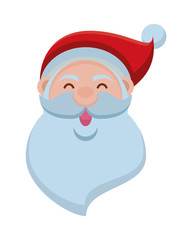 merry christmas santa claus head character