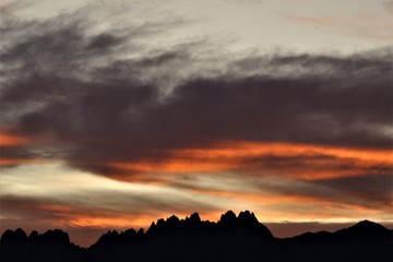 Organ Mountain Sunrise