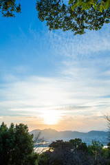 Obraz premium 南嶺を望む