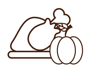 delicious turkey cooking thanksgiving food