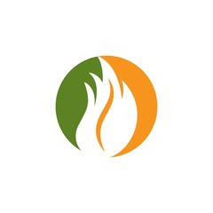 Fire flame Logo