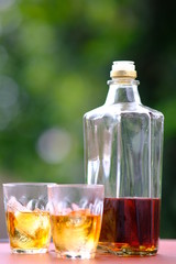 bottle of whisky