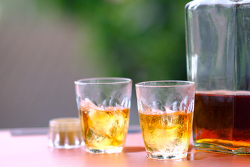 bottle of whisky
