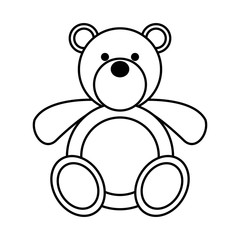 cute little bear teddy toy