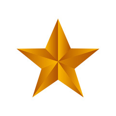 star decoration christmas isolated icon vector illustration design