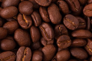 roasted coffee beans, can be used as background