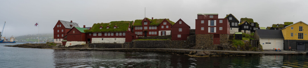 Hauptstadt Thorshavn auf den Färöer Inseln