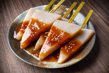 コンニャクの味噌田楽