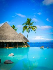 Bungalow sur pilotis