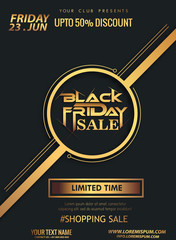 Black Friday, Vector Illustration,Sale banner.