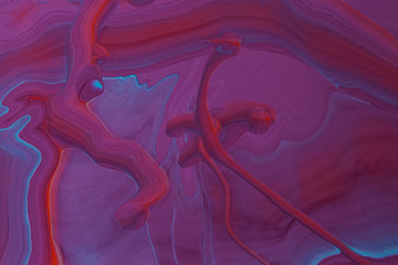 Abstract background of acrylic paints