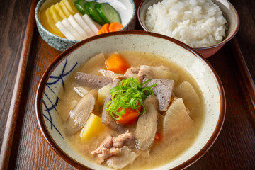 豚汁定食