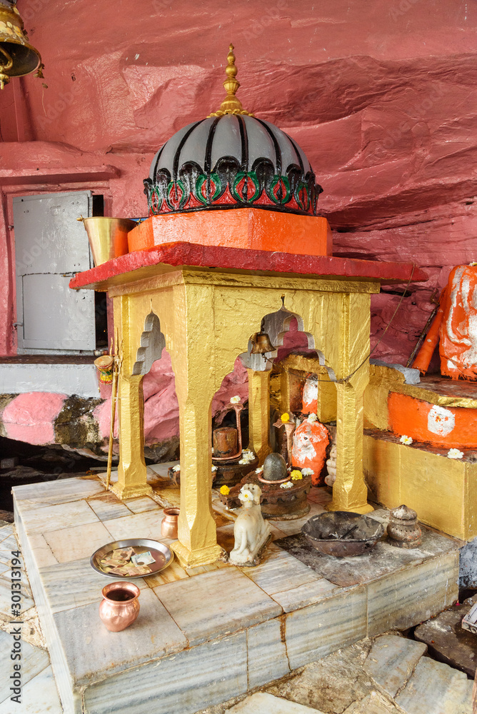 Wall mural Garadia Mahadev temple. Kota. India