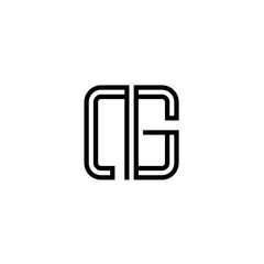 Letter NG logo icon design template elements