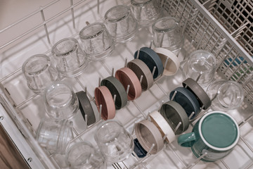 Baby Food Storage Containers in dishwasher