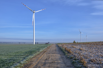 farma wiatrowa © Kojder