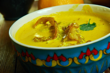 Cameroonian Achu soup
