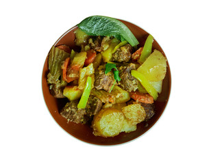 Cameroonian Hot pot potatoes