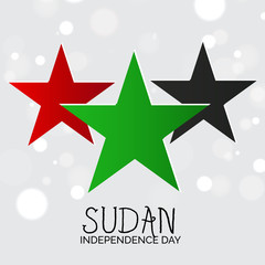 Obraz premium Sudan Independence Day