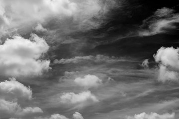 Obraz premium Textured cloud,Abstract white,isolated on black background