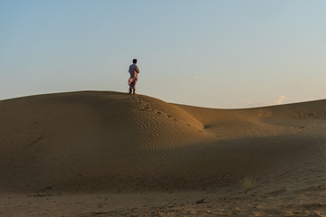 Fototapeta na wymiar Wüstenstadt Jaisalmer in Rajasthan - Indien