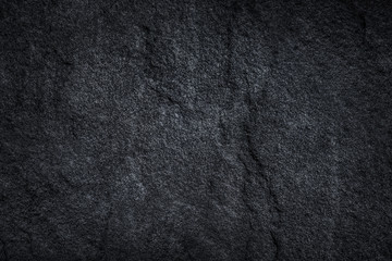 Dark grey black slate stone texture background