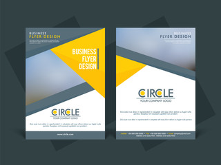 Business Brochure, Template or Flyer design.