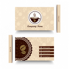 Business or Visiting cards concept. 