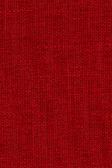 Fototapeta premium real organic red linen fabric texture background