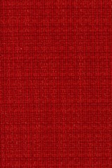 Fototapeta premium real organic red linen fabric texture background
