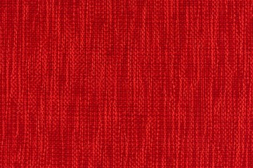 real organic red linen fabric texture background