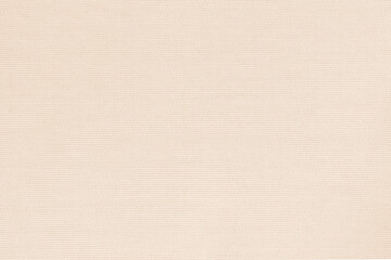 Cotton linen fabrics textile textured background in light cream beige sepia color