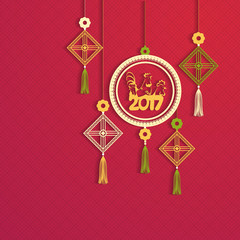 Greeting card for Chinese New Year Celebration.
