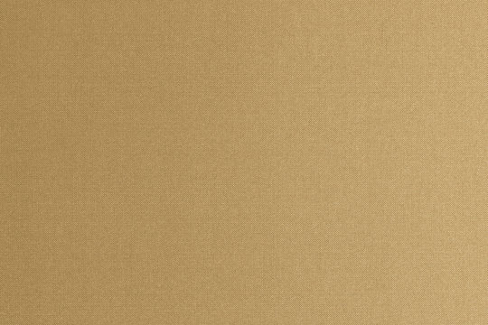 Fine authentic silk fabric texture pattern background in shiny light bright yellow gold brown color tone