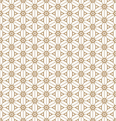 Seamless geometric pattern based on Japanese ornament Kumiko