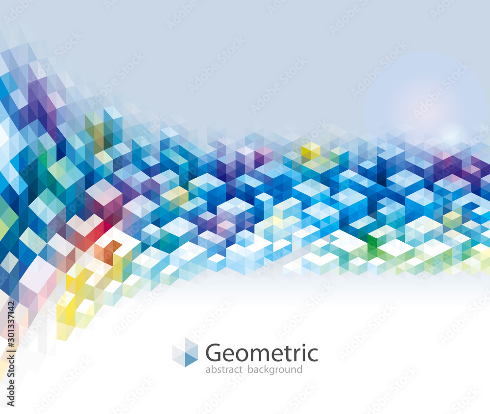 Poster colorful geometric patterns modern urban abstract background, triangles polygon geometric shapes, 3d