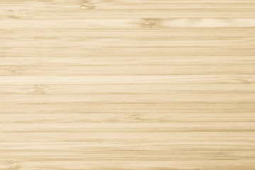 Bamboo wood texture background in natural light yellow brown color . © Chinnapong