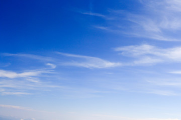 Obraz premium Blue sky and clous background