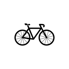 Fototapeta premium bicycle logo icon vector flat design