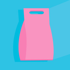 image of packages isolated on a white background