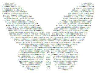 Source code, shape butterfly, vector illustration