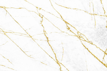 White gold marble texture pattern background with high resolution design for cover book or brochure, poster, wallpaper background or realistic business	