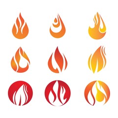 Fire flame Logo