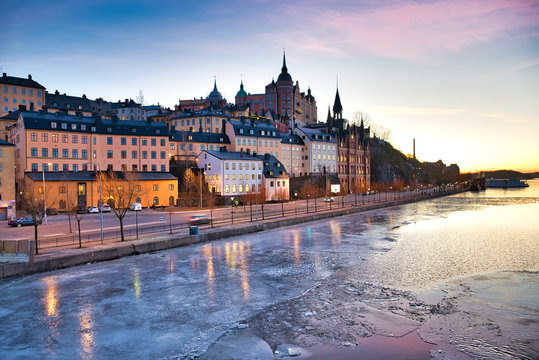 Mariaberget in Stockholm around February 2019.