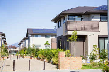 新興住宅地　イメージ