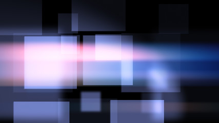 Obraz premium Futuristic background with squares in the black.