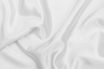 white fabric texture soft blur background